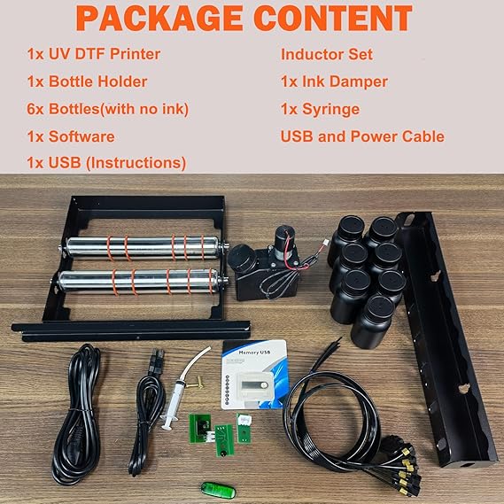 a3 uv printer package content
