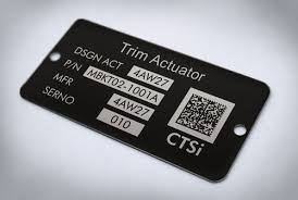 MOPA laser black marking on anodized aluminum for phone cases and badges showing text and patterns